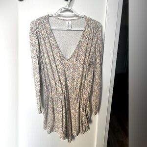 Smash and Tess long sleeve floral romper (size xs)